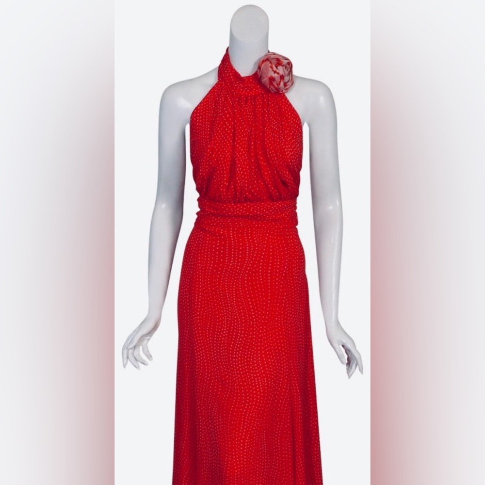 🍄 Stunning NWT formal authentic ESCADA gown w matching shoes!🍄 - Picture 3 of 15
